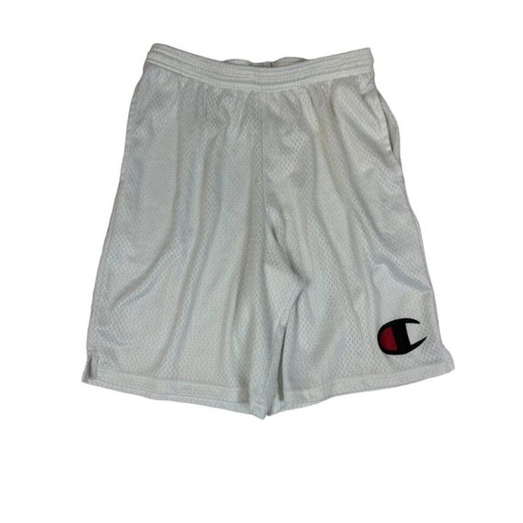Champion Shorts Mens White Champion Basketball Shorts Size Small